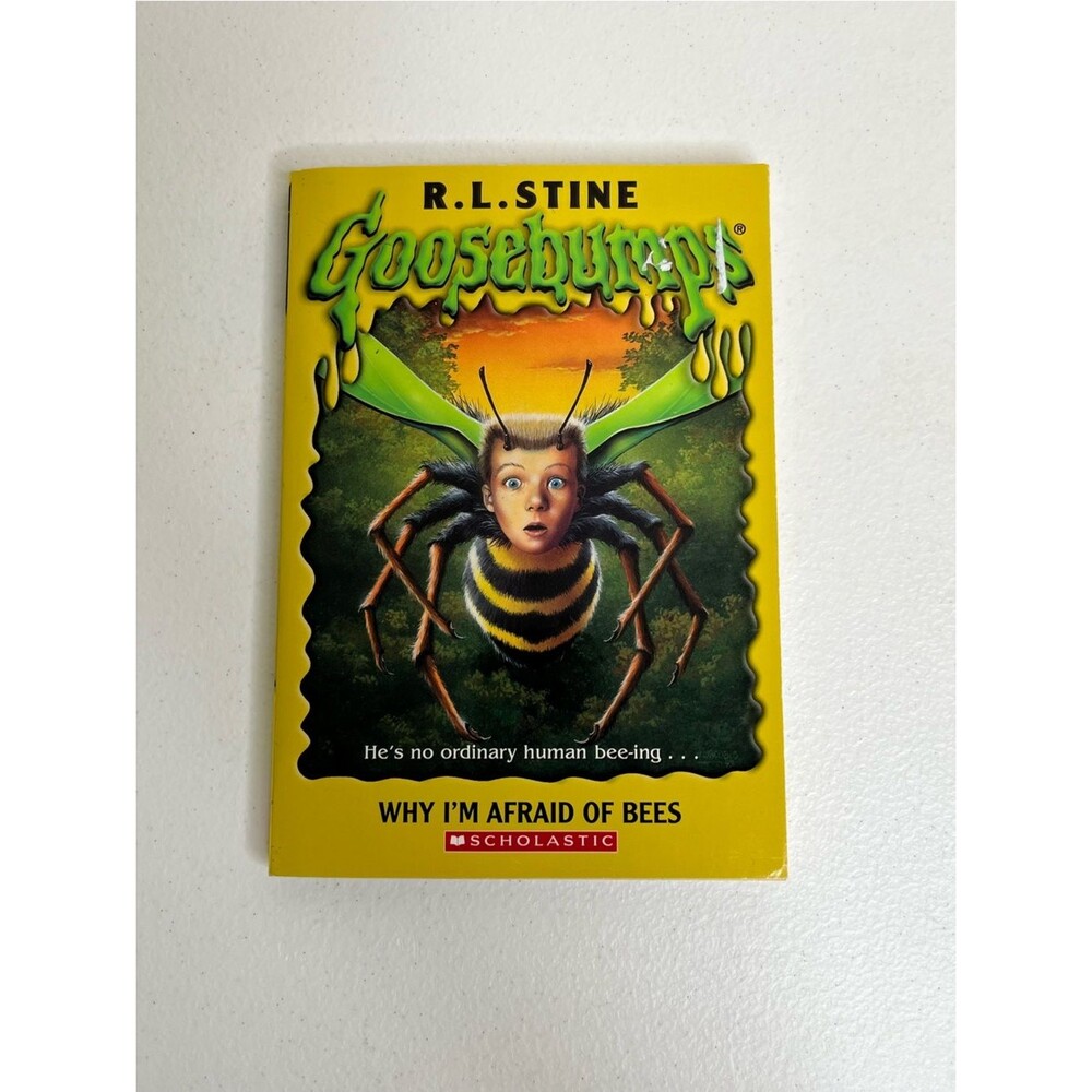 Goosebumps #17 Why I'm Afraid Of Bees First Edition 1994 Paperback Book Original